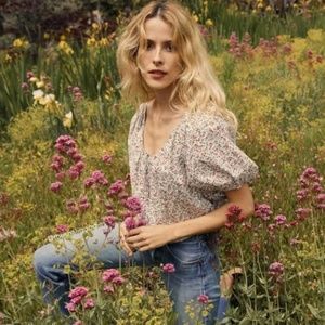 Doên | Lotus Top | Briarwood Floral | NWT | Size Medium